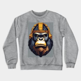 military monkey Planet of the Apes Crewneck Sweatshirt